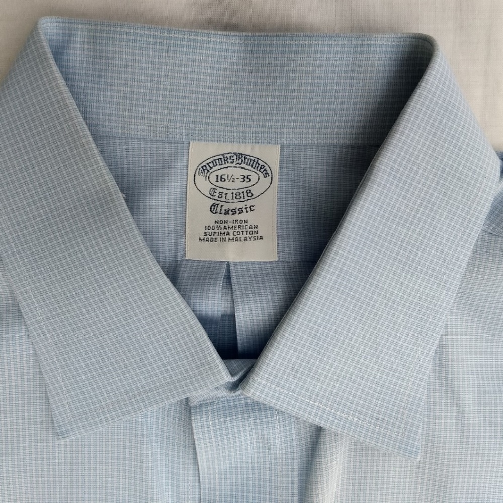 Brooks Brothers Classic Dress Shirt